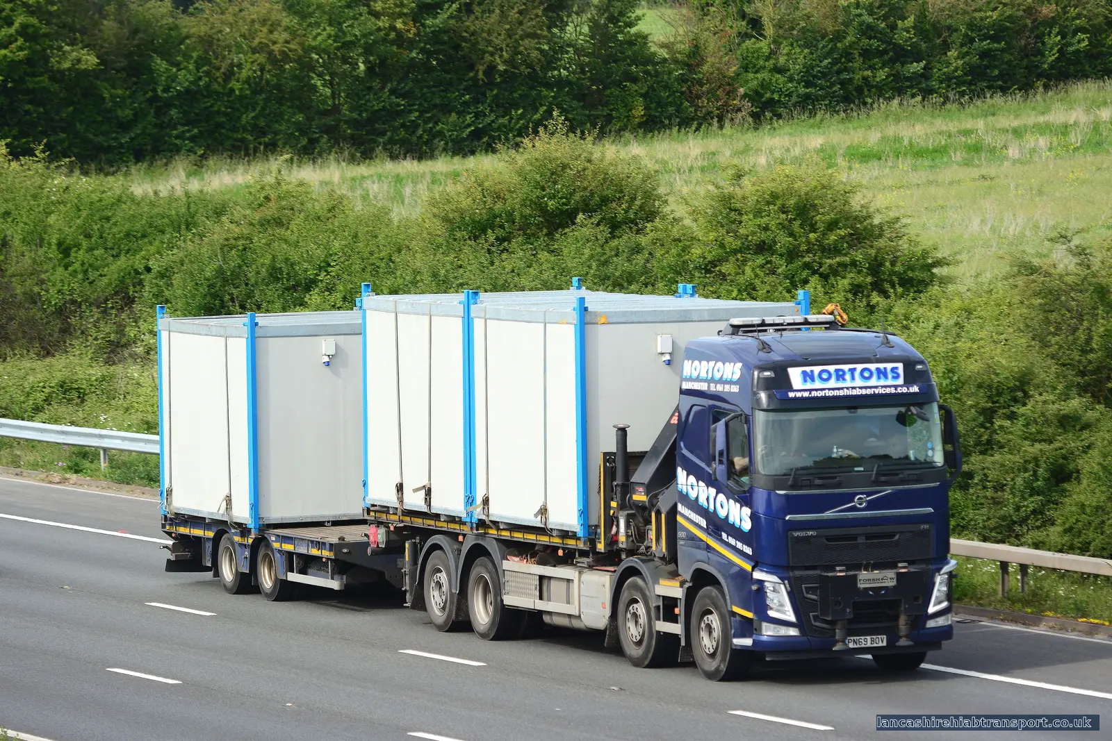 Lancashire Hiab Transport customer projects