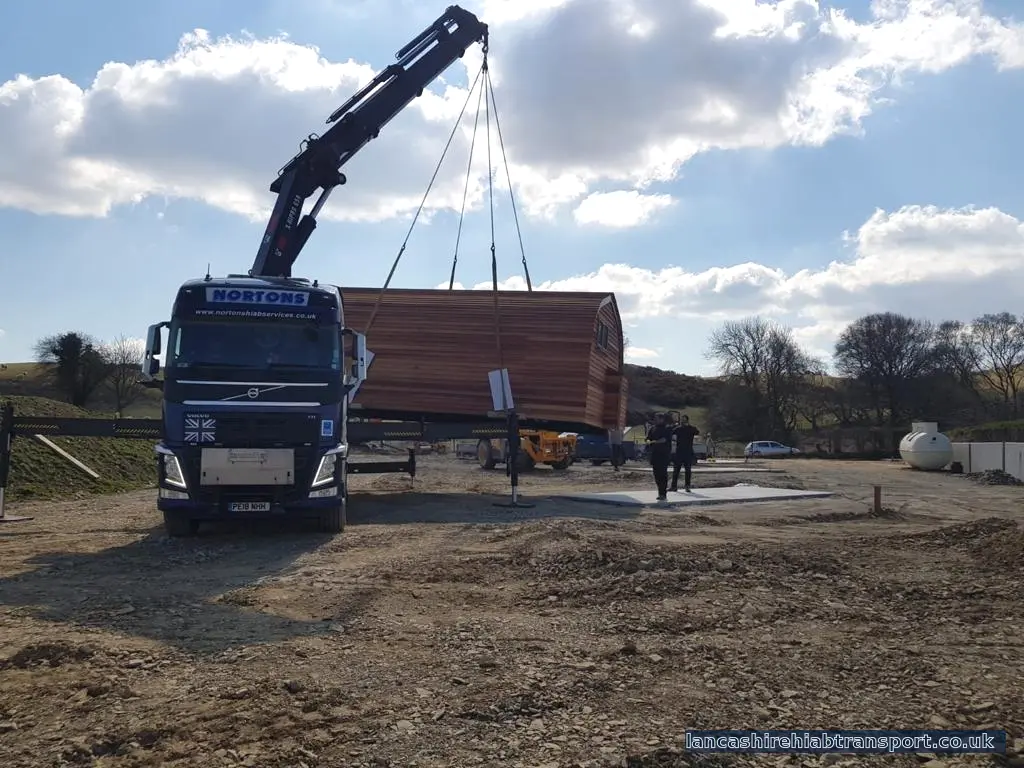 Hiab hire and transport serving Morecambe