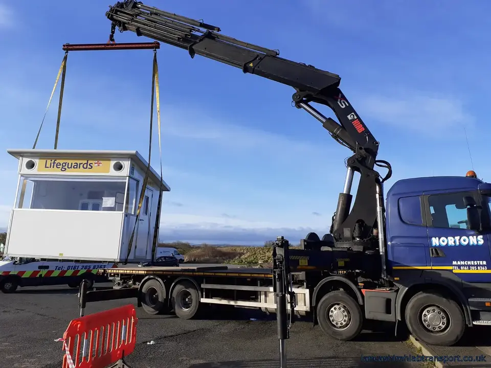 RNLI Cabin Transport in Birkenhead project photograph 2