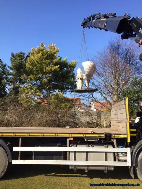 Statue Relocation in Southport project photograph 2