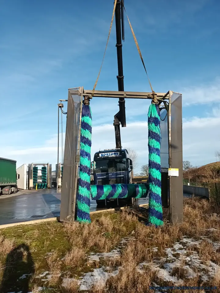 Truck-Wash Equipment Lift in Lymm project photograph 3