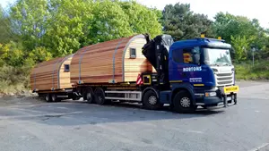 Glamping Pods Deliveries